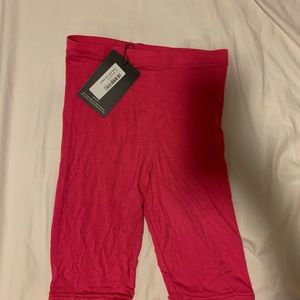 Fuchsia Biker Shorts